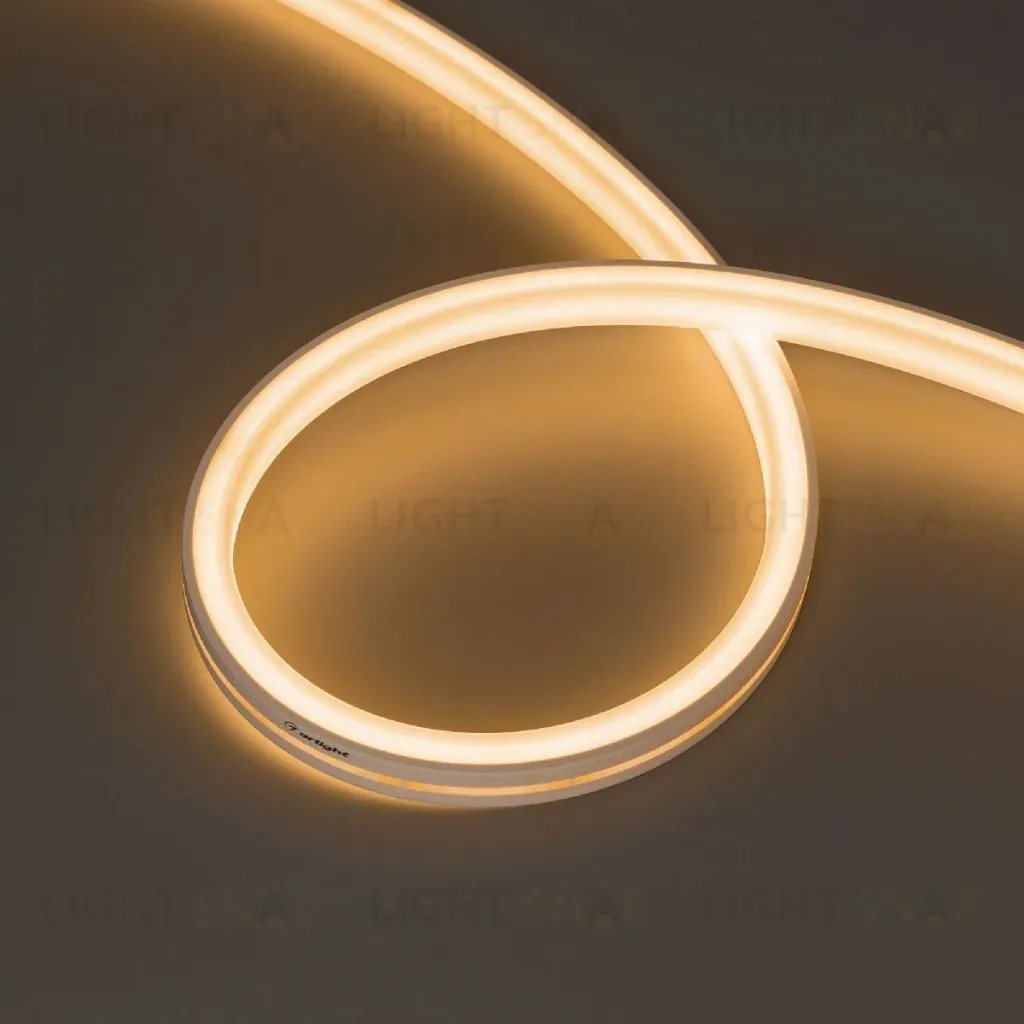 Светодиодная герметичная лента Arlight MOONLIGHT-TOP-U-A156-13x12mm 24V Warm2700 (11 W/m, IP67, 5m, wire x2) 042780 042780