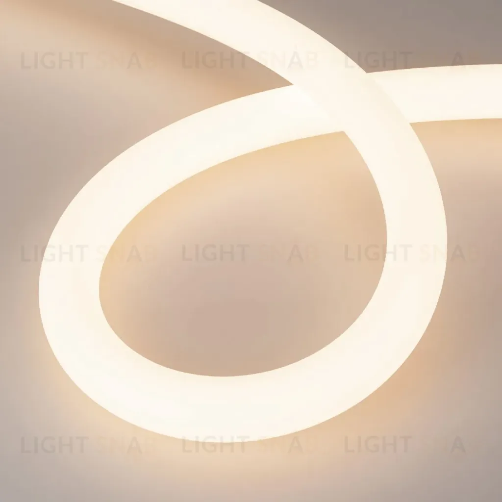 Светодиодная герметичная лента Arlight MOONLIGHT-SIDE-A336-D40mm 24V Warm3000 360deg (15 W/m, IP65, 2835, 5m, wire x1) 039318 039318