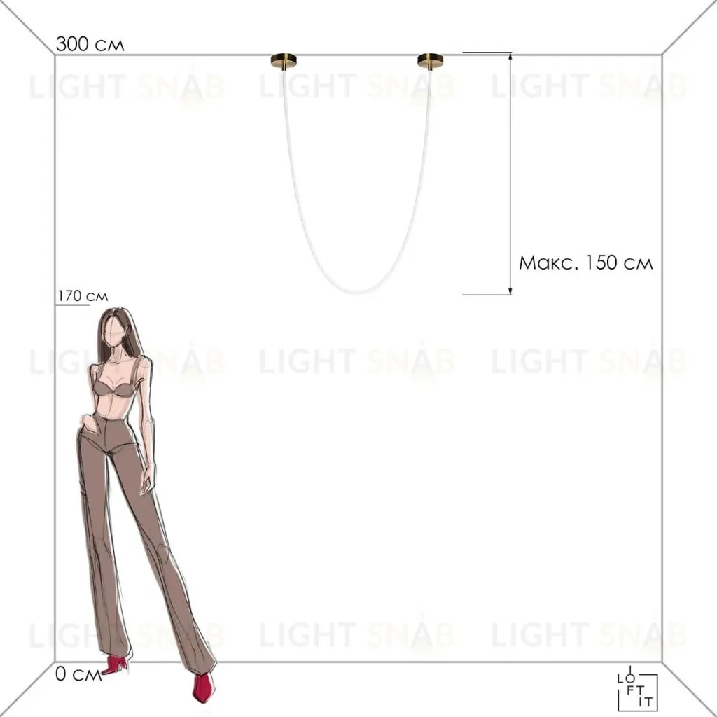 Подвесной светильник Loft IT Lori 10230/3000 10230/3000