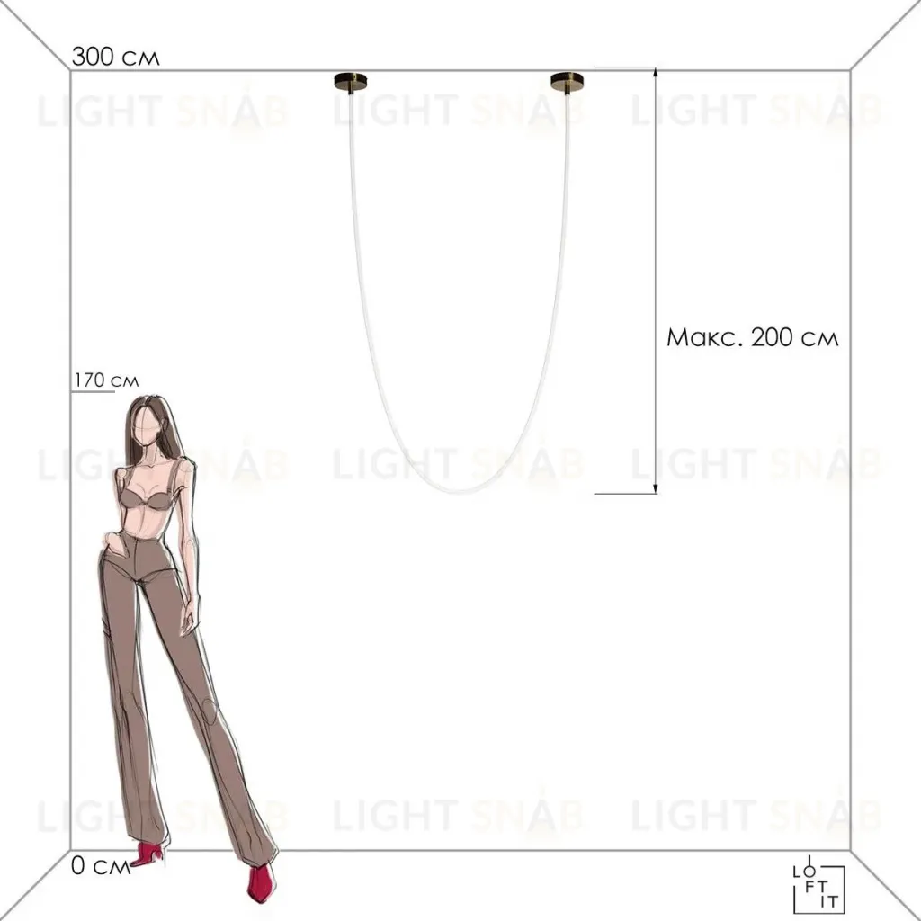 Подвесной светильник Loft IT Lori 10230/4000 10230/4000