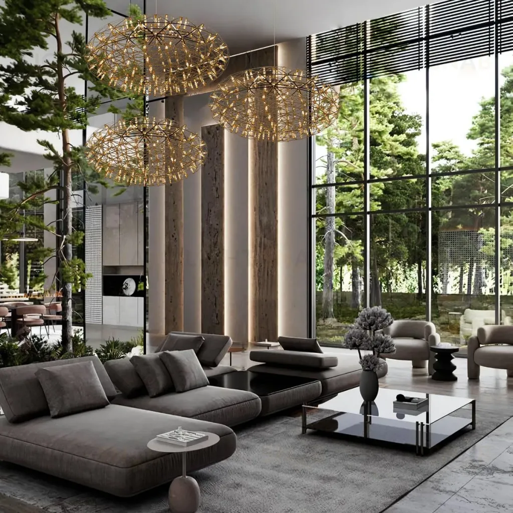 Подвесная люстра Loft IT Raimond 9027-75 Gold 9027-75 Gold