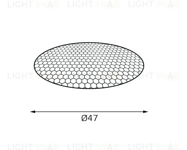 Сетчатый фильтр для светильников Italline HONEYCOMB filter HONEYCOMB filter
