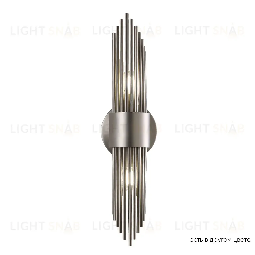 Настенный светильник Crystal Lux RUDOLFO AP2 NICKEL RUDOLFO AP2 NICKEL