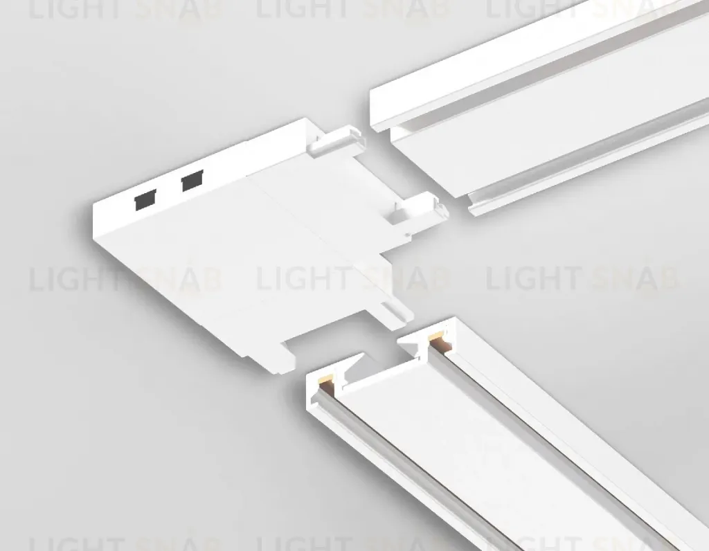 Коннектор угловой для шинопровода Ambrella Light Magnetic Ultra Slim Track System GV1113 GV1113