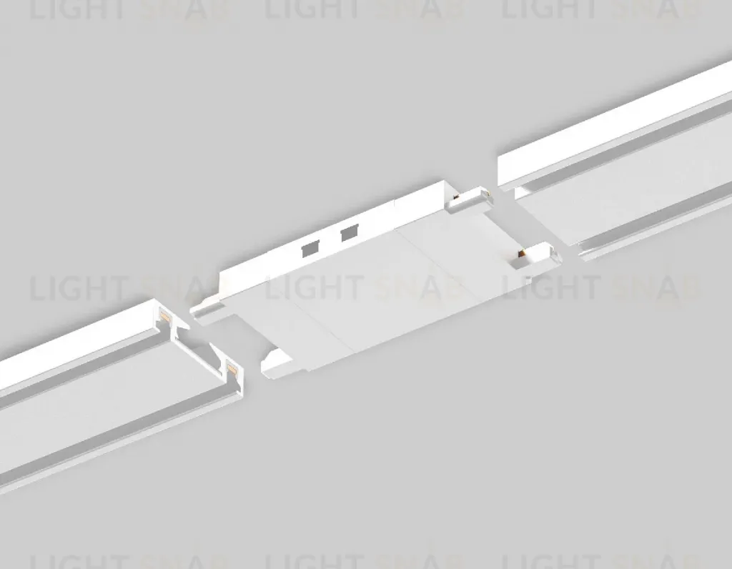 Коннектор прямой для шинопровода Ambrella Light Magnetic Ultra Slim Track System GV1107 GV1107