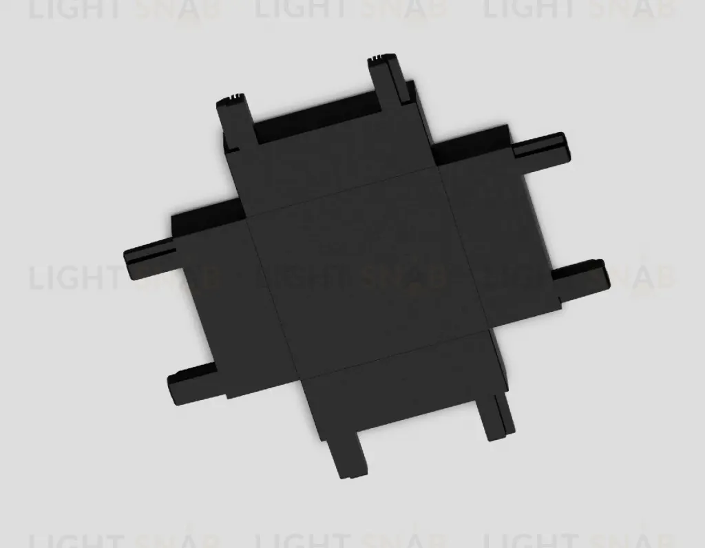 Коннектор X-образный для шинопровода Ambrella Light Magnetic Ultra Slim Track System GV1127 GV1127