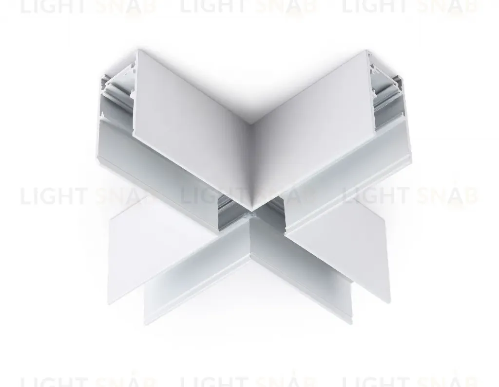 Коннектор X-образный для шинопровода Ambrella Light Magnetic Track System GL3375 GL3375