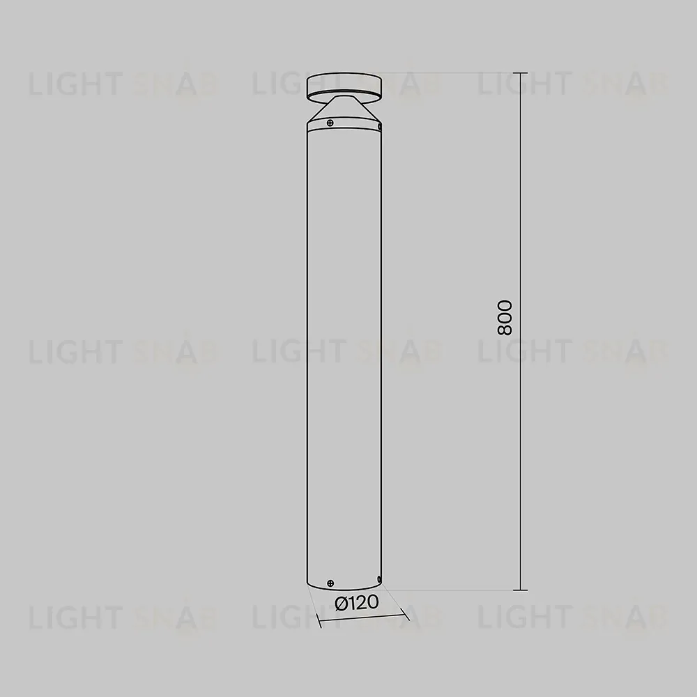 Ландшафтный светильник Maytoni Olten O591FL-L12GF3K1 O591FL-L12GF3K1