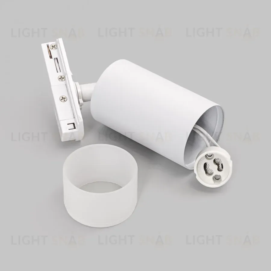 Трековый однофазный светильник IMEX Leon GU10 IL.0010.0014 WH IL.0010.0014 WH
