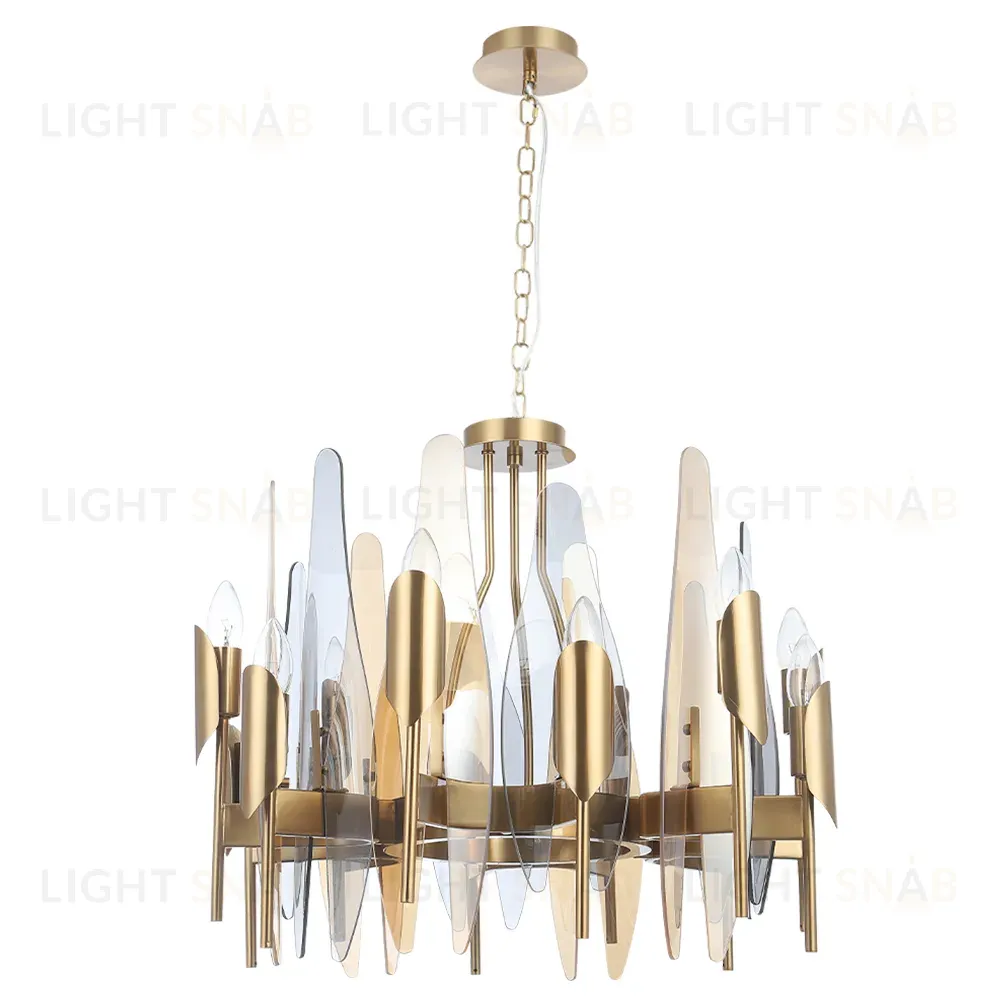 Подвесная люстра Crystal Lux CASA SP-PL12 BRASS CASA SP-PL12 BRASS