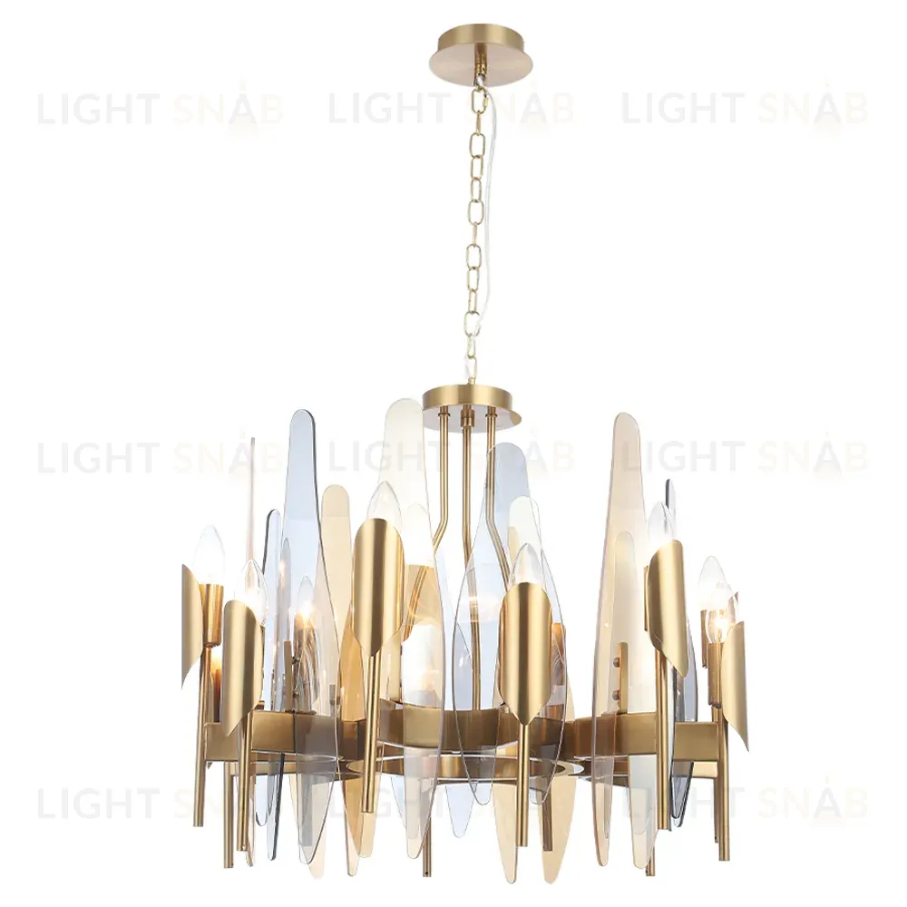 Подвесная люстра Crystal Lux CASA SP-PL12 BRASS CASA SP-PL12 BRASS