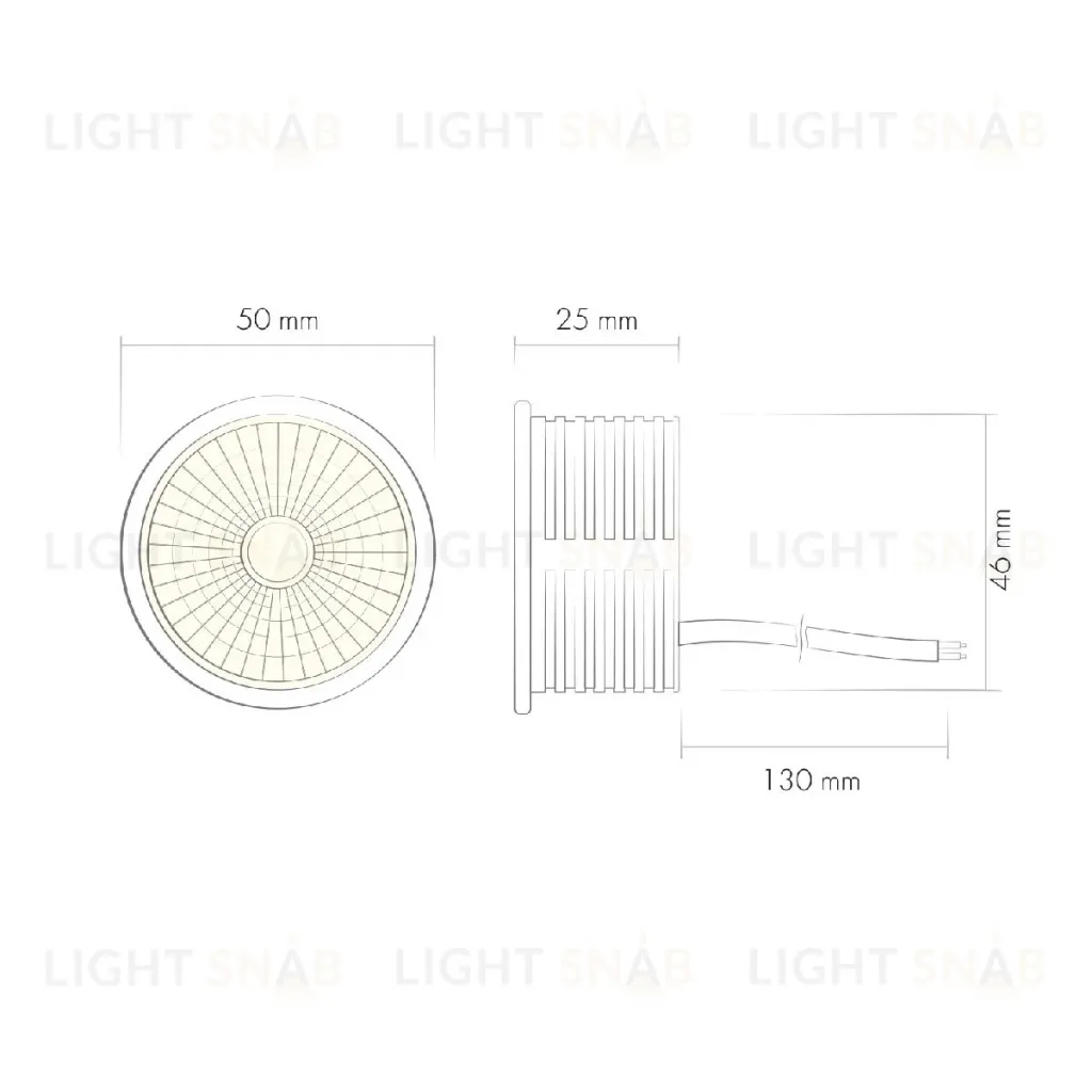 Светодиодный модуль Denkirs Slim Led DK4000-8W dim DK4000-8W dim