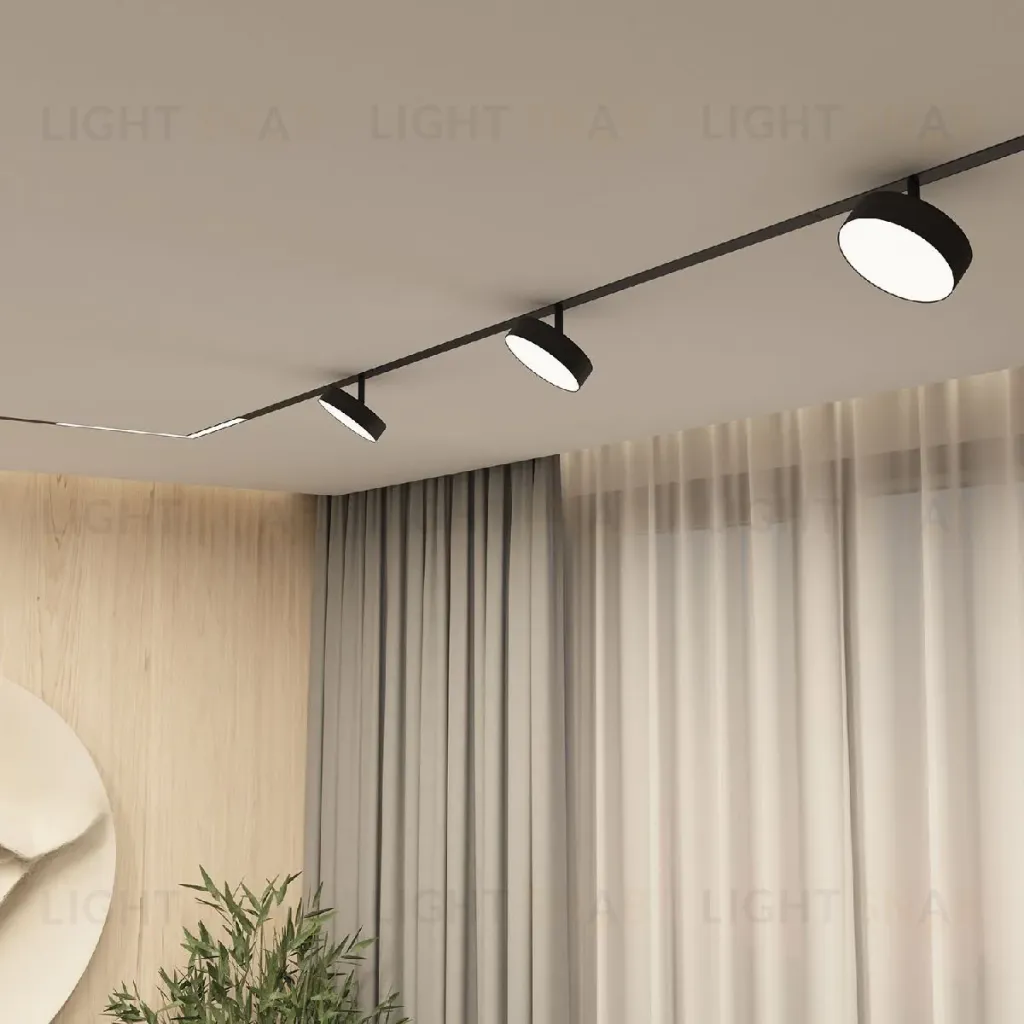 Трековый однофазный светильник Denkirs Smart Linear DK8070-BK DK8070-BK