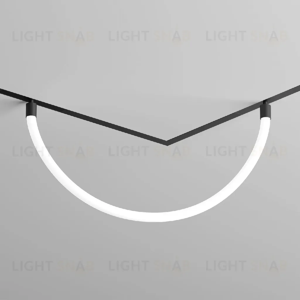 Трековый однофазный светильник Denkirs Smart Ray DK8060-BK DK8060-BK