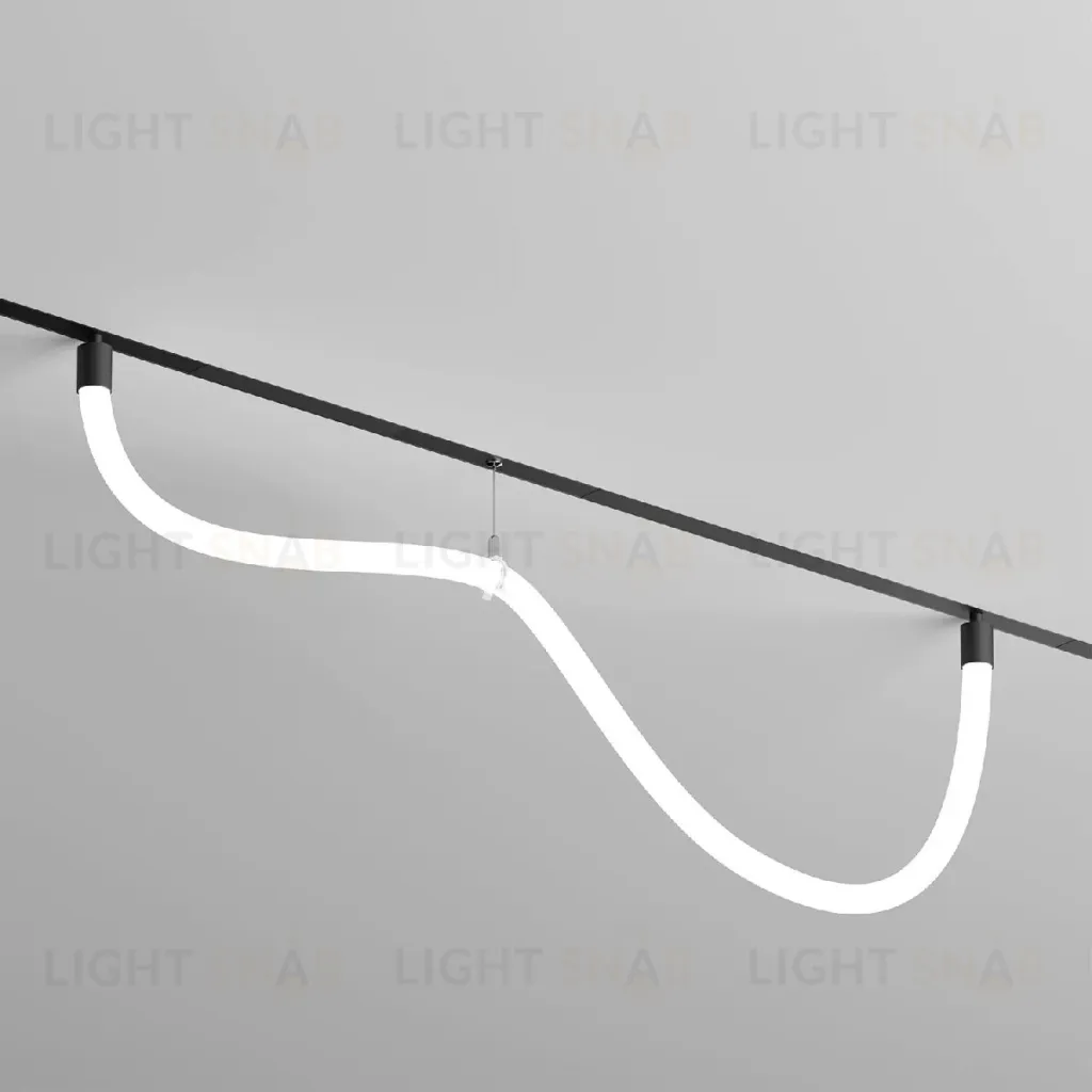 Трековый однофазный светильник Denkirs Smart Ray DK8060-BK DK8060-BK