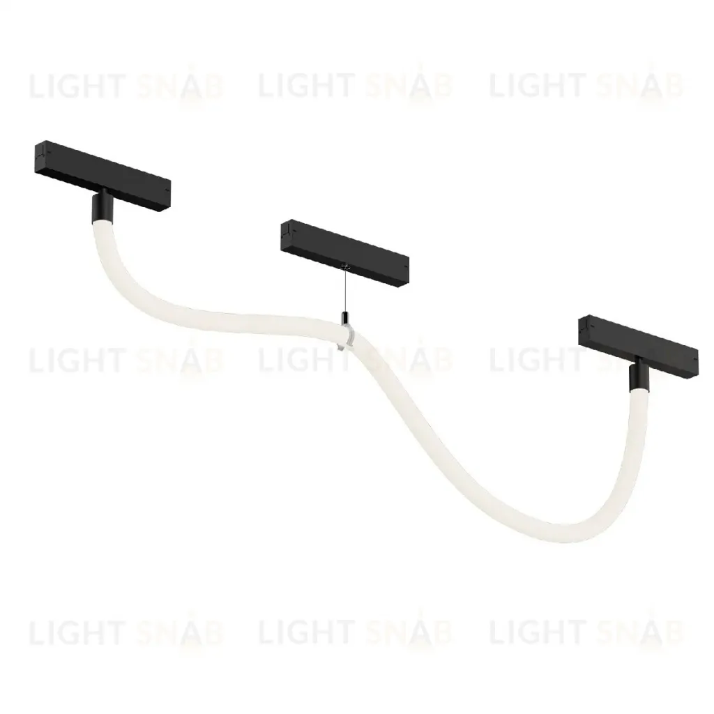 Трековый однофазный светильник Denkirs Smart Ray DK8060-BK DK8060-BK