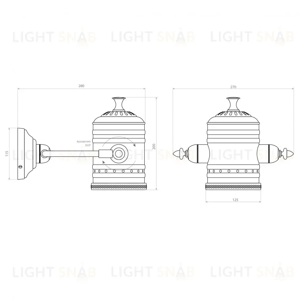 Бра Covali WL-30858 WL-30858