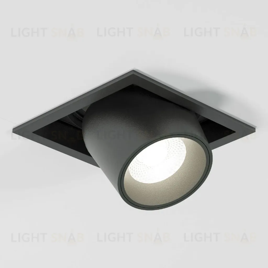 Встраиваемый светильник Elektrostandard 25087/LED 8W 4000K черный 4690389198366 a063994 4690389198366