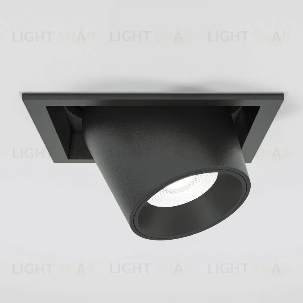 Встраиваемый светильник Elektrostandard 25087/LED 8W 4000K черный 4690389198366 a063994 4690389198366