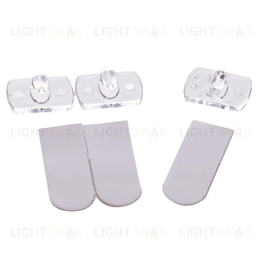 Крючки для монтажа гирлянд Uniel UCC-Y11 CLEAR 020 POLYBAG UL-00009937 UCC-Y11 CLEAR 020 POLYBAG
