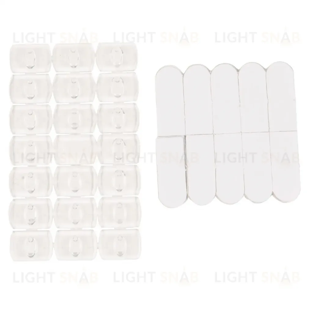 Крючки для монтажа гирлянд Uniel UCC-Y11 CLEAR 020 POLYBAG UL-00009937 UCC-Y11 CLEAR 020 POLYBAG