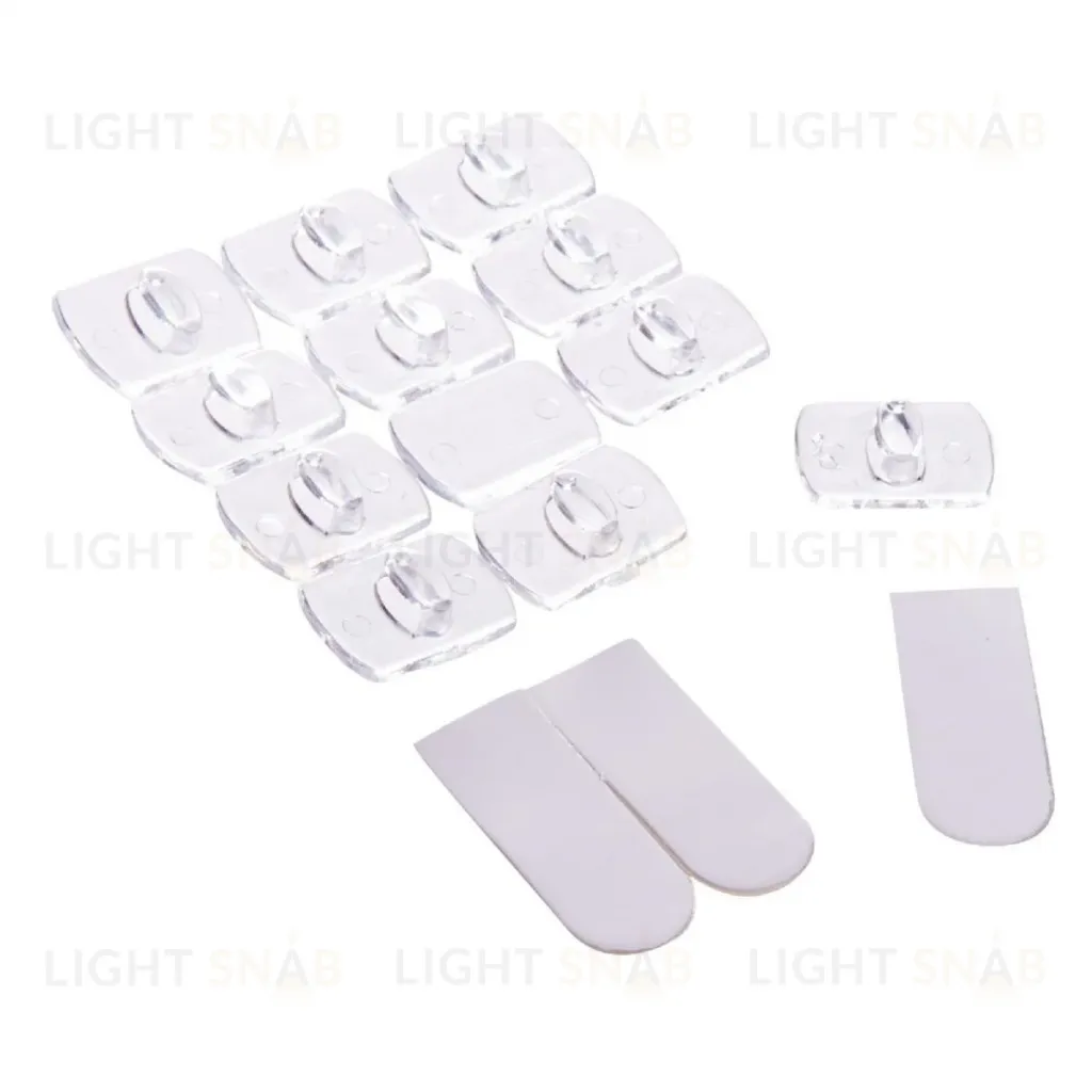 Крючки для монтажа гирлянд Uniel UCC-Y11 CLEAR 020 POLYBAG UL-00009937 UCC-Y11 CLEAR 020 POLYBAG