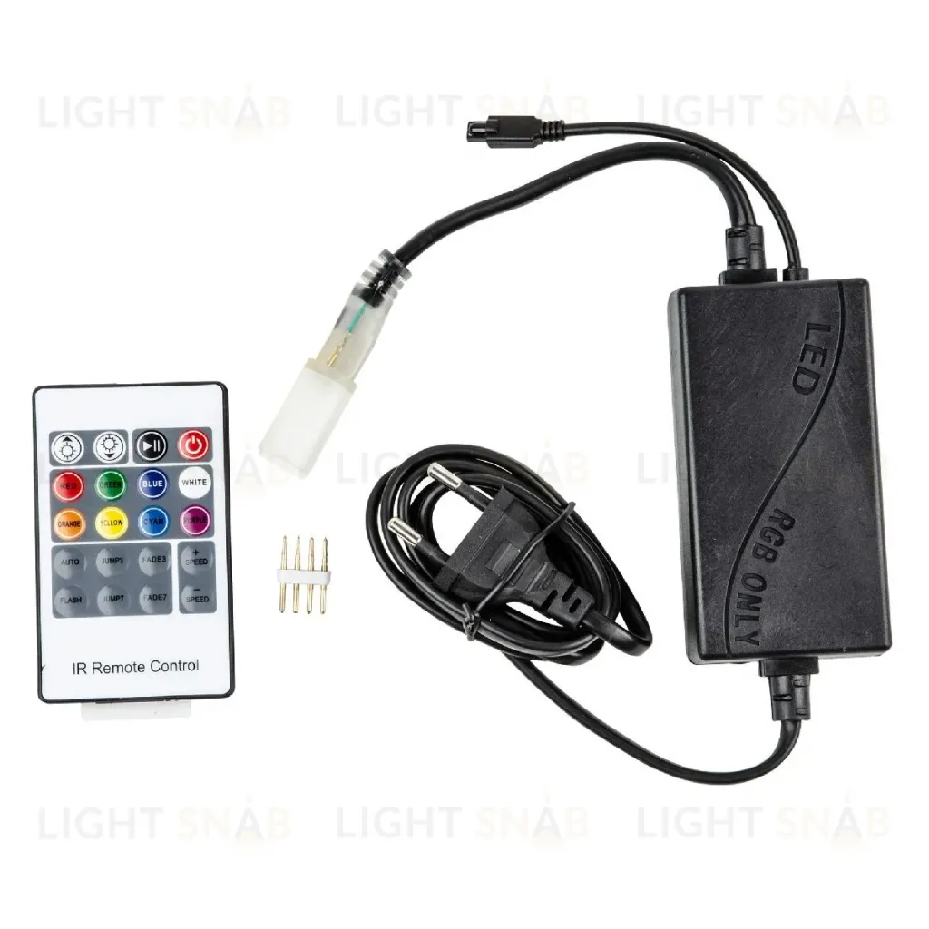 Контроллер Uniel ULC-N22-RGB NEON BLACK UL-00010579 ULC-N22-RGB NEON BLACK