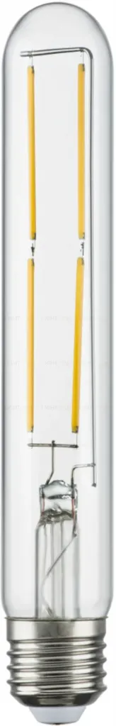 Лампа светодиодная филаментная Lightstar LED Filament E27 6W 3000K трубчатая прозрачная 933902 933902