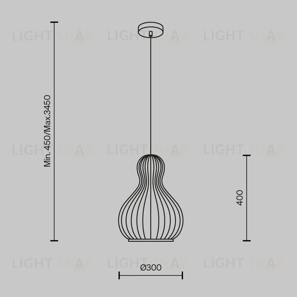 Подвесной светильник Maytoni Roots MOD192PL-01W1 MOD192PL-01W1