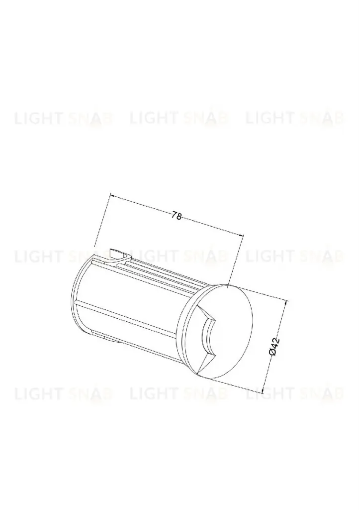 Ландшафтный светильник Maytoni Flash O044DL-L1S3K O044DL-L1S3K