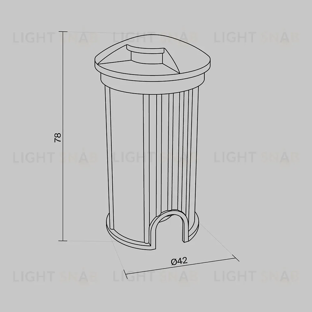Ландшафтный светильник Maytoni Flash O044DL-L1S3K O044DL-L1S3K