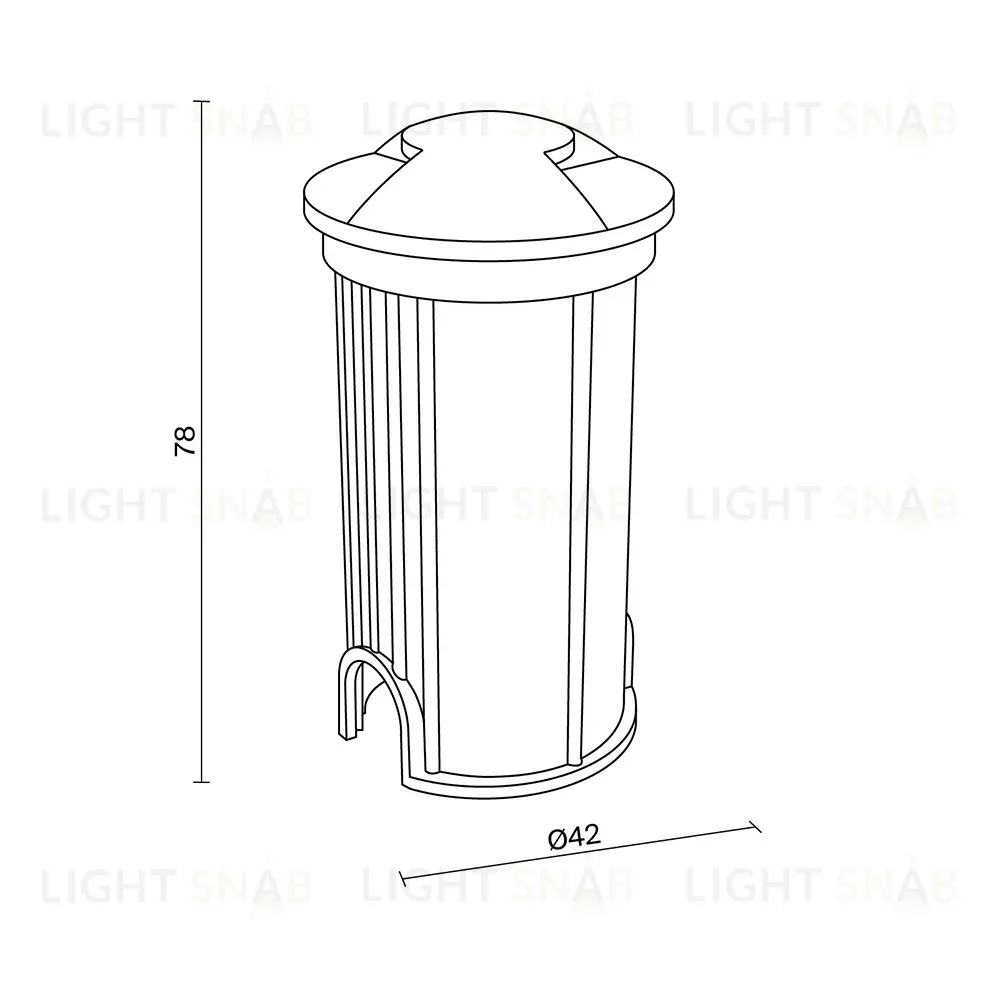 Ландшафтный светильник Maytoni Flash O044DL-L1S3K1 O044DL-L1S3K1