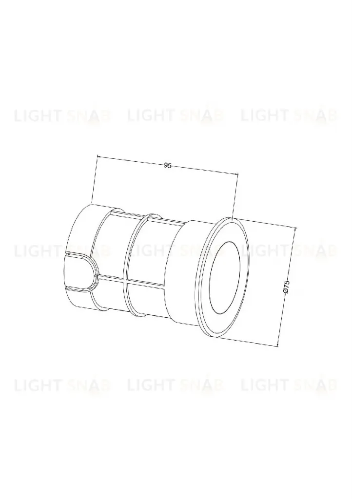 Ландшафтный светильник Maytoni Flash O044DL-L3S3K O044DL-L3S3K