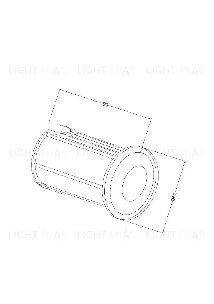 Ландшафтный светильник Maytoni Flash O044DL-L1S3K3 O044DL-L1S3K3