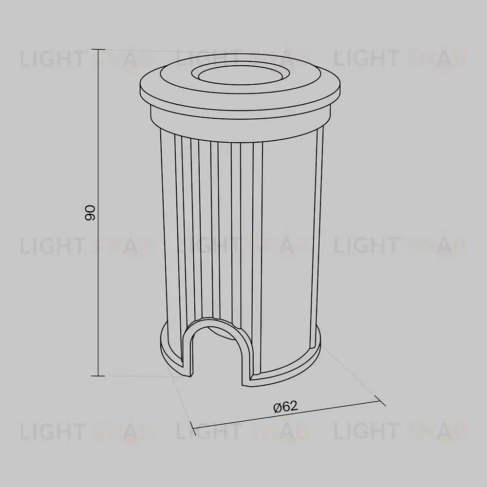 Ландшафтный светильник Maytoni Flash O044DL-L1S3K3 O044DL-L1S3K3