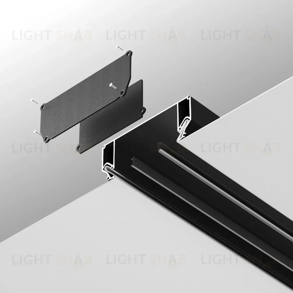Заглушка декоративная для профиля ALM-9940-SC (4 шт.) Maytoni ALM012EC-SC-B ALM012EC-SC-B