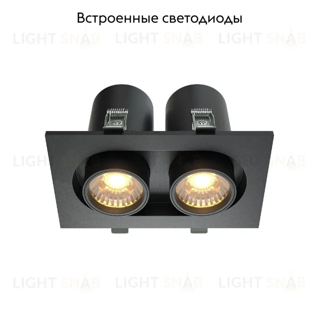 Встраиваемый светильник Maytoni Hidden DL045-02-10W3K-B DL045-02-10W3K-B