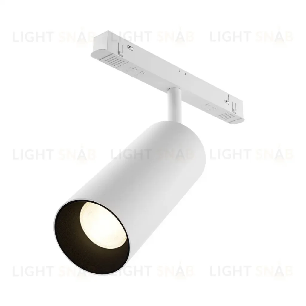 Трековый магнитный светильник Maytoni Focus LED TR032-4-20W3K-S-DS-W TR032-4-20W3K-S-DS-W