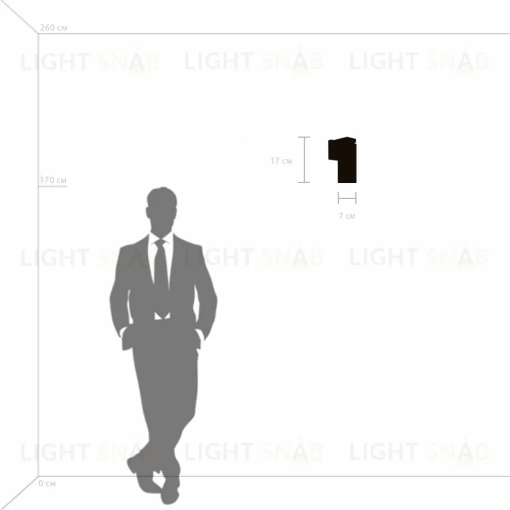 Бра Lightstar Cilino 756617 756617