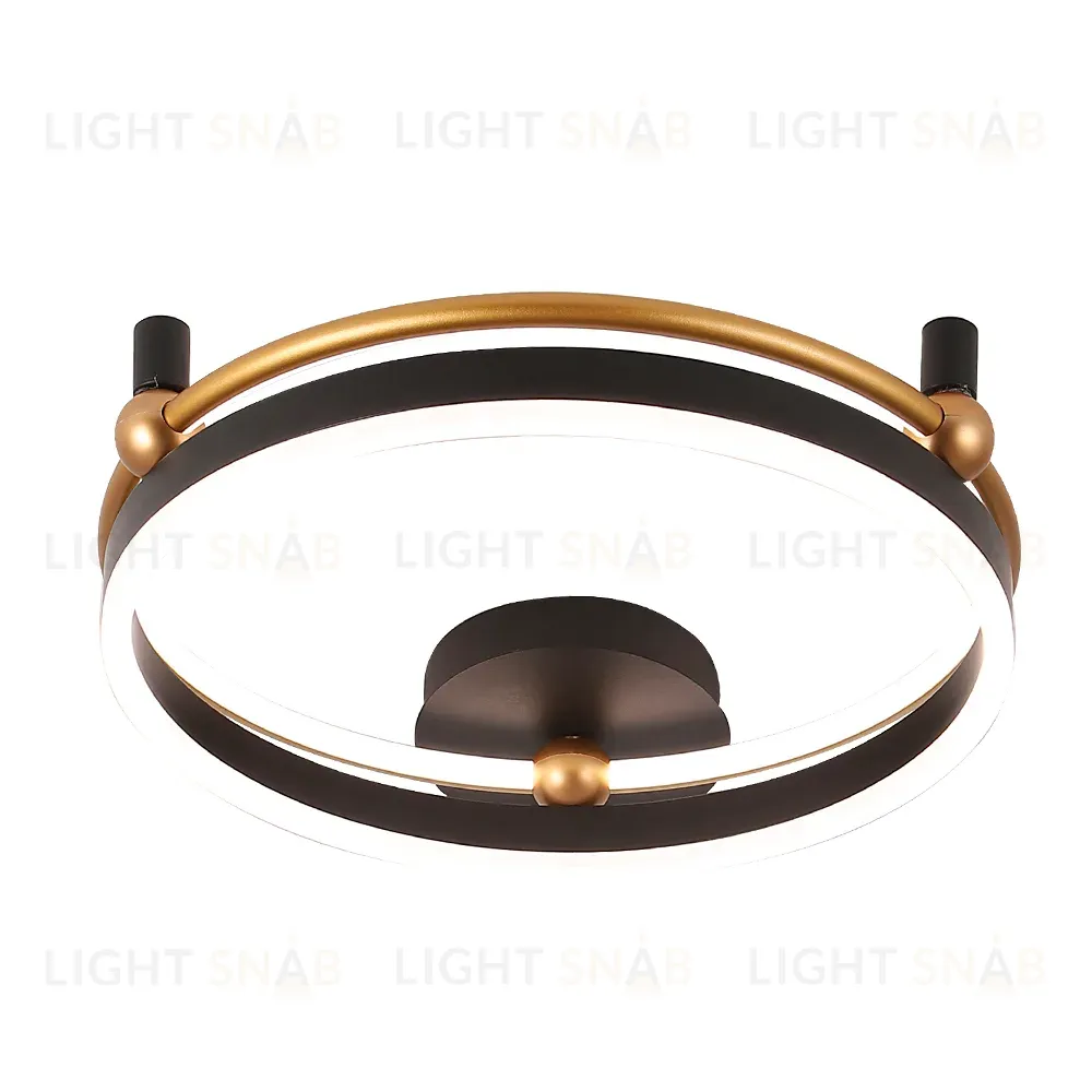 Потолочный светильник Crystal Lux FERNANDO PL48W LED BLACK/GOLD FERNANDO PL48W LED BLACK/GOLD