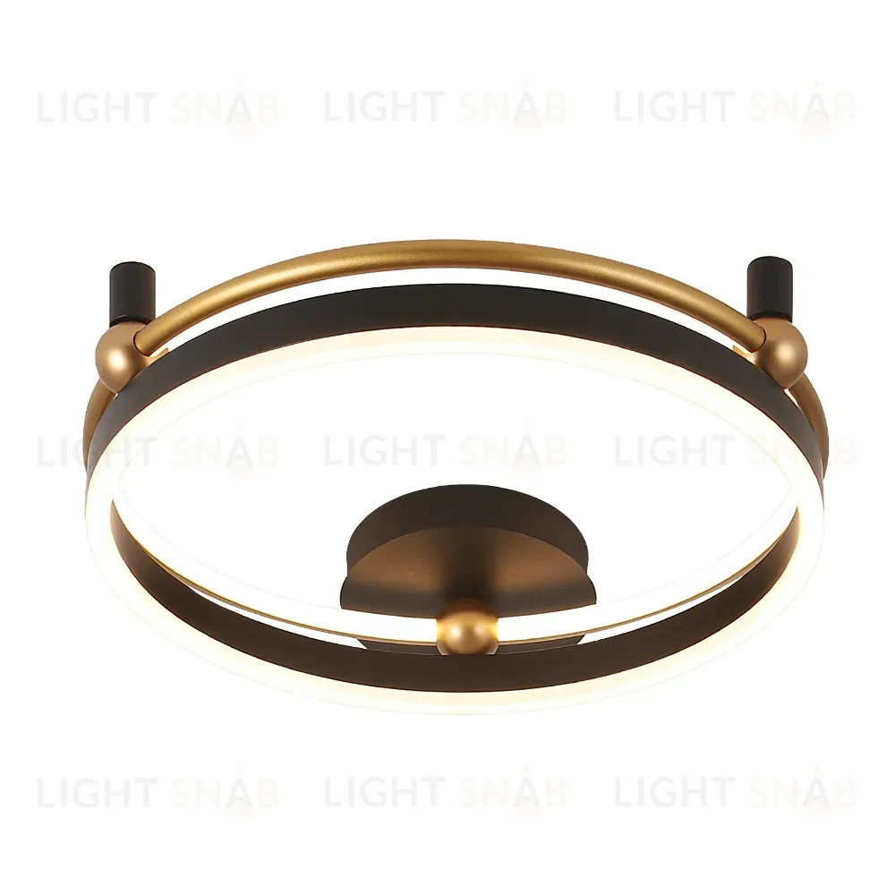Потолочный светильник Crystal Lux FERNANDO PL48W LED BLACK/GOLD FERNANDO PL48W LED BLACK/GOLD