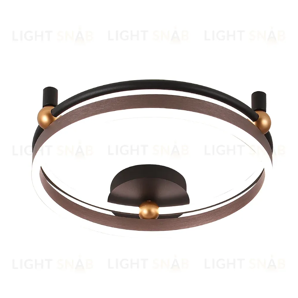 Потолочный светильник Crystal Lux FERNANDO PL48W LED COFFEE/BLACK FERNANDO PL48W LED COFFEE/BLACK