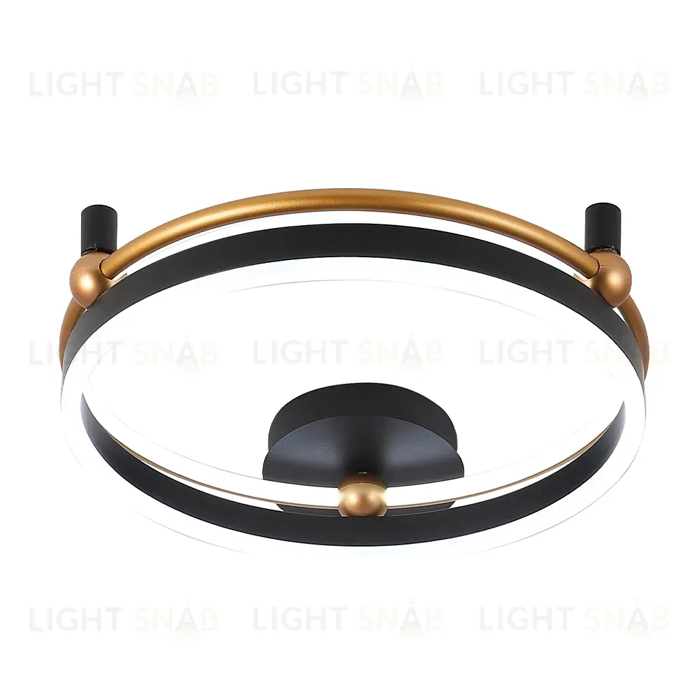 Потолочный светильник Crystal Lux FERNANDO PL48W LED BLACK/GOLD FERNANDO PL48W LED BLACK/GOLD