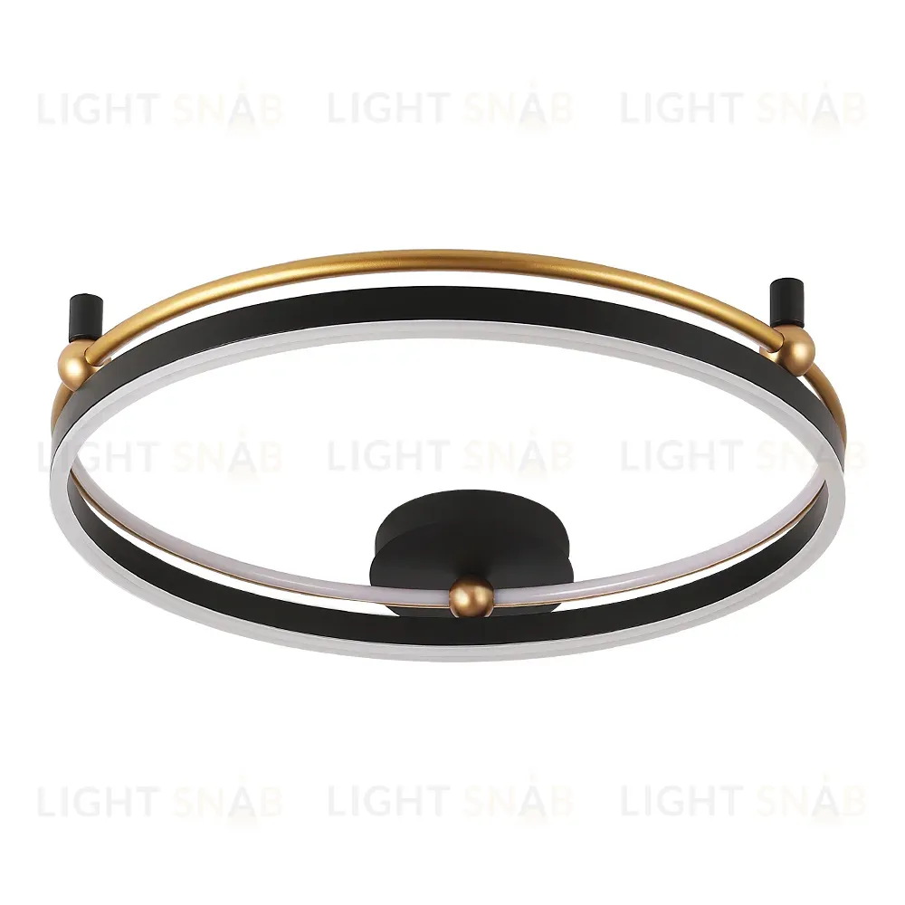 Потолочный светильник Crystal Lux FERNANDO PL72W LED BLACK/GOLD FERNANDO PL72W LED BLACK/GOLD
