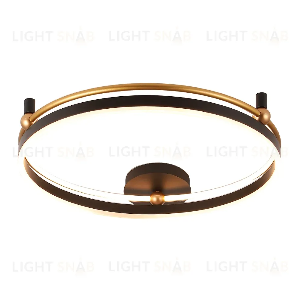 Потолочный светильник Crystal Lux FERNANDO PL72W LED BLACK/GOLD FERNANDO PL72W LED BLACK/GOLD