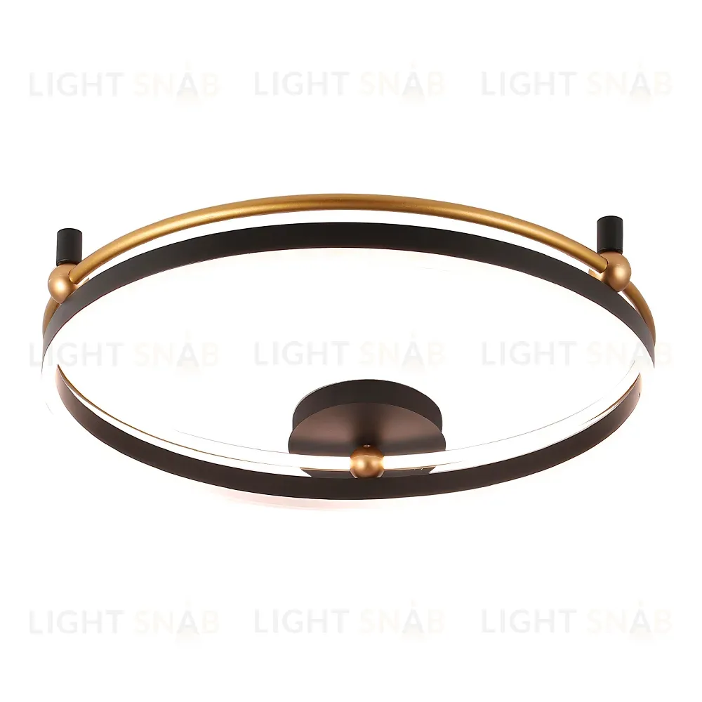 Потолочный светильник Crystal Lux FERNANDO PL72W LED BLACK/GOLD FERNANDO PL72W LED BLACK/GOLD