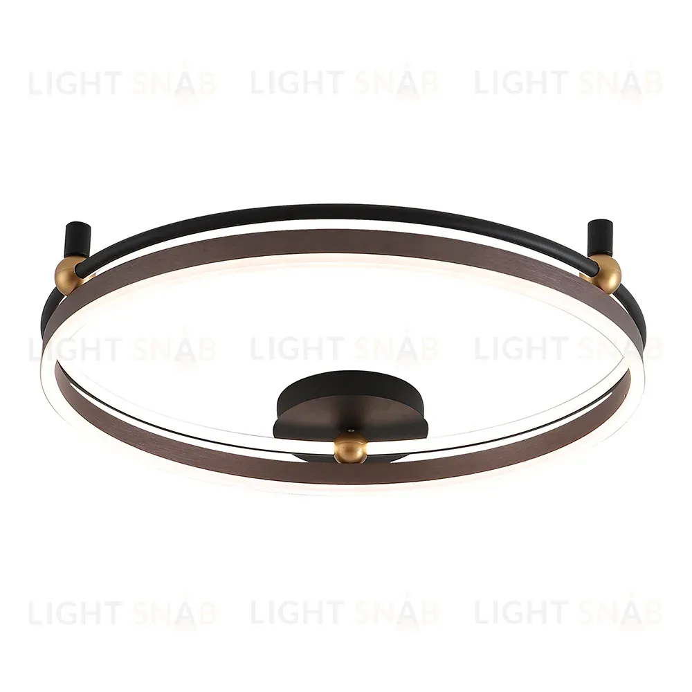 Потолочный светильник Crystal Lux FERNANDO PL72W LED COFFEE/BLACK FERNANDO PL72W LED COFFEE/BLACK