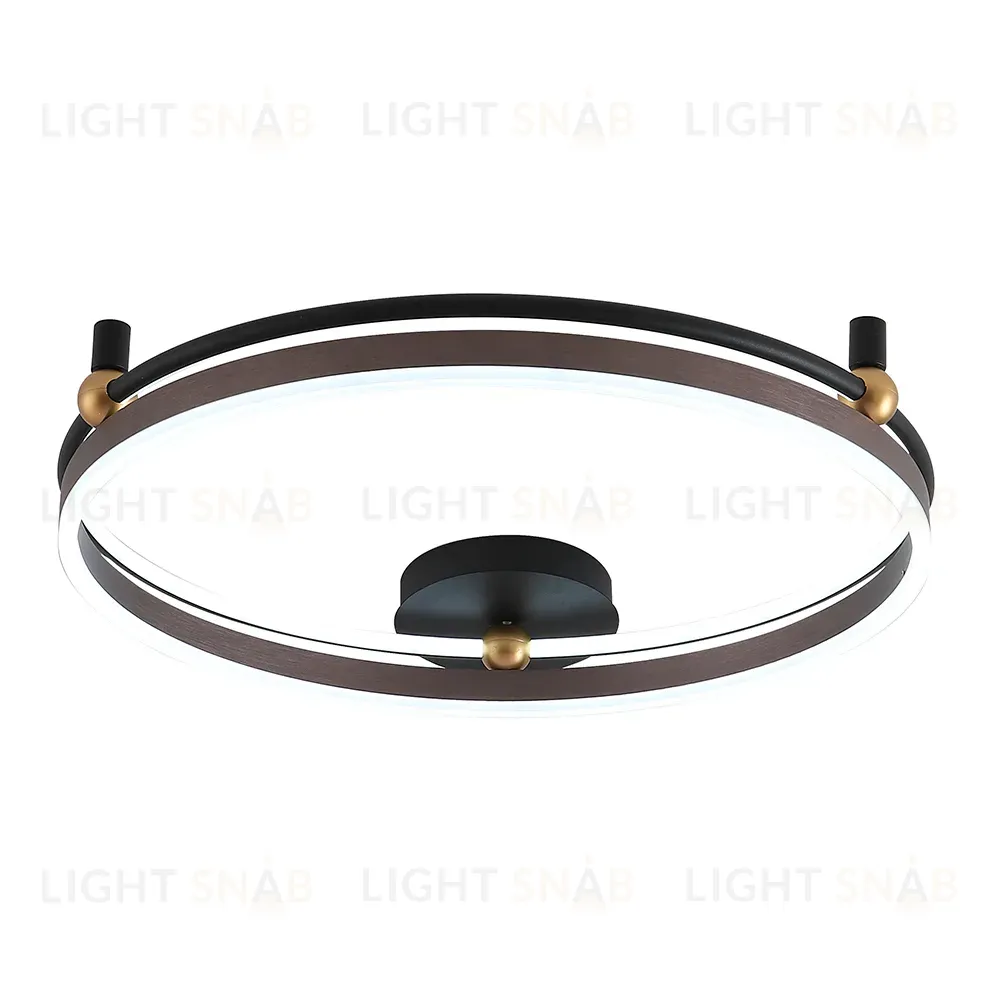 Потолочный светильник Crystal Lux FERNANDO PL72W LED COFFEE/BLACK FERNANDO PL72W LED COFFEE/BLACK