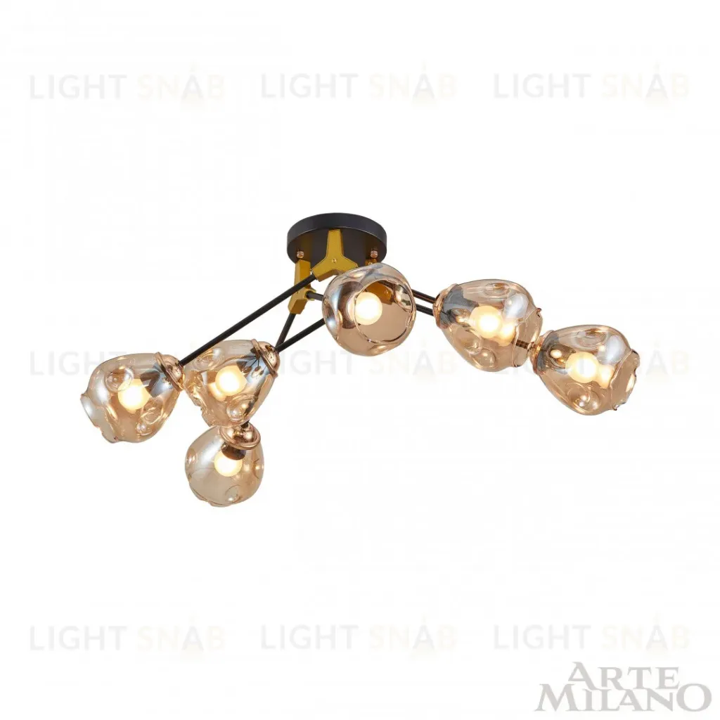 Потолочная люстра Arte Milano Amalfi 252588/6 Br 252588/6 Br