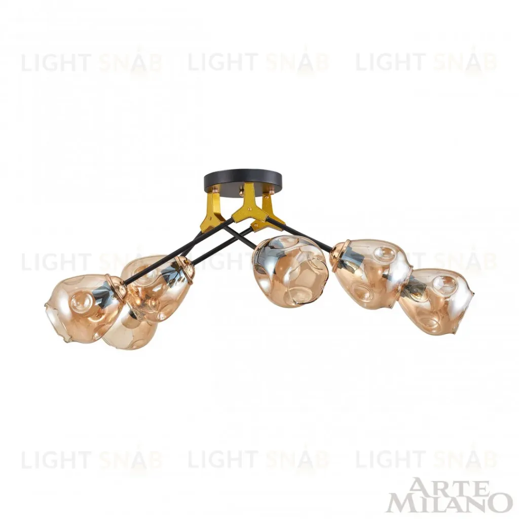 Потолочная люстра Arte Milano Amalfi 252588/6 Br 252588/6 Br